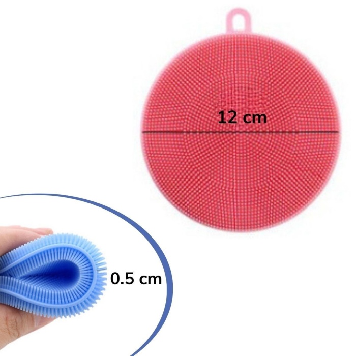 ®  2li Kir Tutmaz Tırtıklı Yüzey Bulaşık Yıkama Pedi