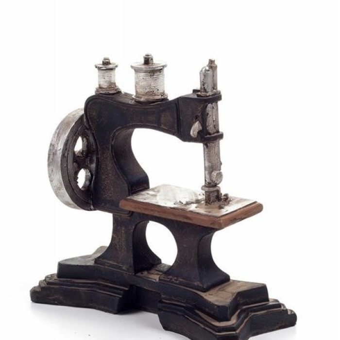 Biyomak® Nostaljik Dekoratif Dikiş Makinesi Biblo Süs Eşyası