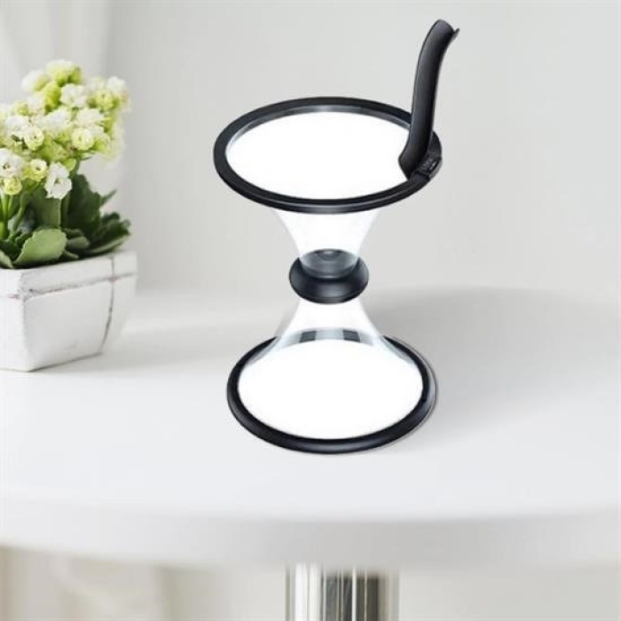 Biyomak®  Eğlenceli Huni Şeklinde İlginç Şeffaf Para Biriktirme Kumbarası