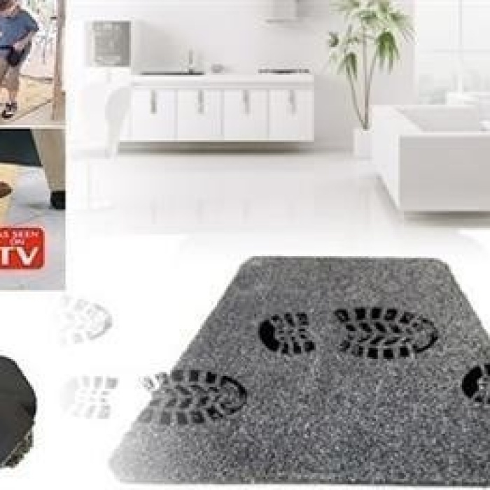 ®  Çamaşır Makinesinde Yıkanabilir Kir Toz Emici Mikrofiberli Paspas