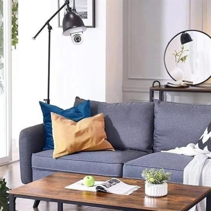 Biyomak®  WiFi 360 Panoramik Ampul Kamera Gece Görüş Ses Akıllı Hareket Algılayıcı