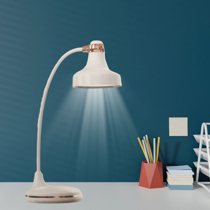 Biyomak®  Dokunmatik 3 Farklı LED Işıklı Çalışma Masası Üstü Lamba