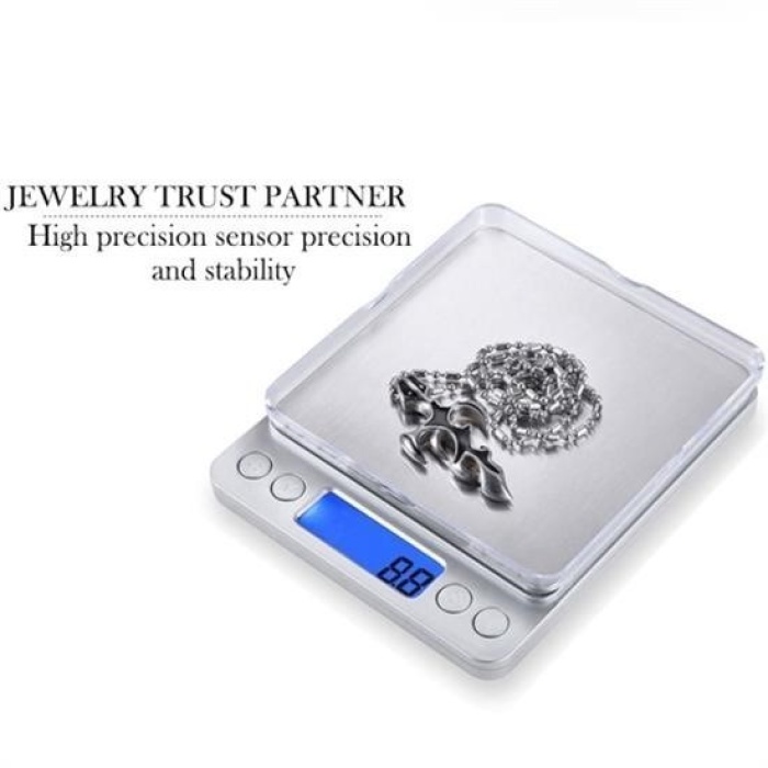 Biyomak®  Dijital Hassas Mutfak Terazisi Hassas Tartı 2000 Gr/01 Gr Hassasiyet