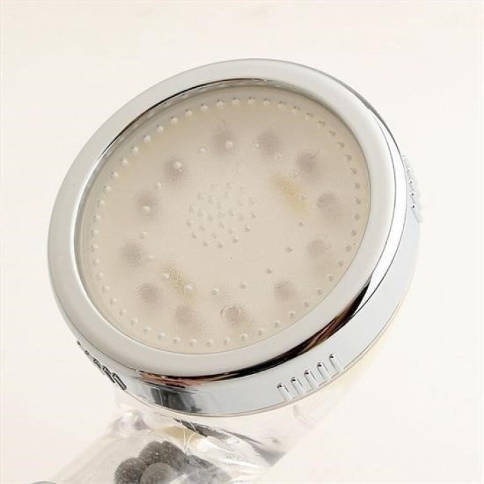 Biyomak®  Renk Değiştiren Led Işıklı Su Tasarruflu Basınçlı Duş Başlığı