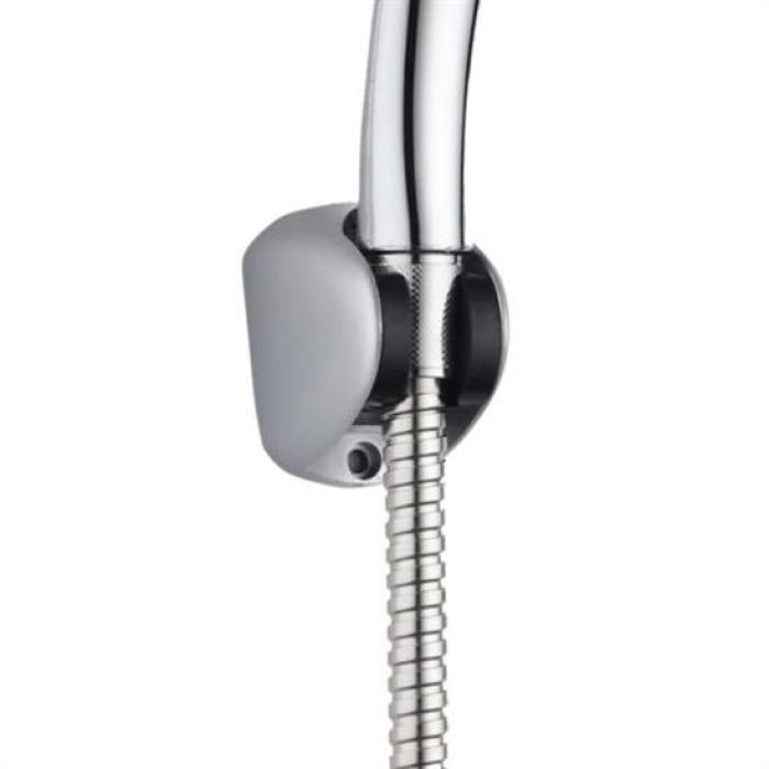 Biyomak®  Plastik Duş Başlığı Fiskiyesi Hortumu Askısı Mafsal Tutacak