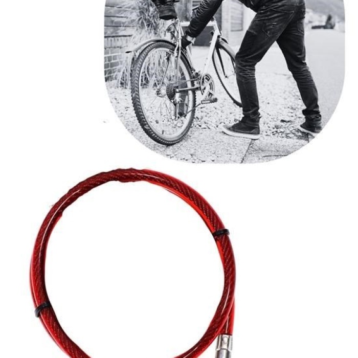 ®  Şifreli Pratik ve Sağlam Bisiklet Kilidi