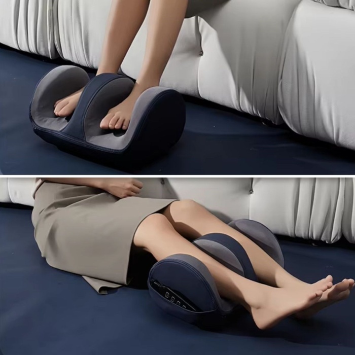 Biyomak®  Ayak,Baldır ve Bilekler İçin Rahatlatıcı Kumandalı Masaj Aleti