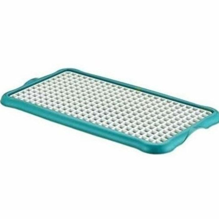 ® Pratik Lavabo Tezgah Üstü Bulaşık Kurutmalığı Süzmatik 22x40 cm