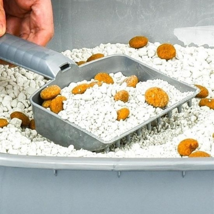 ® Plastik Evcil Hayvan Kedi Kumu Temizleme Eleme Küreği