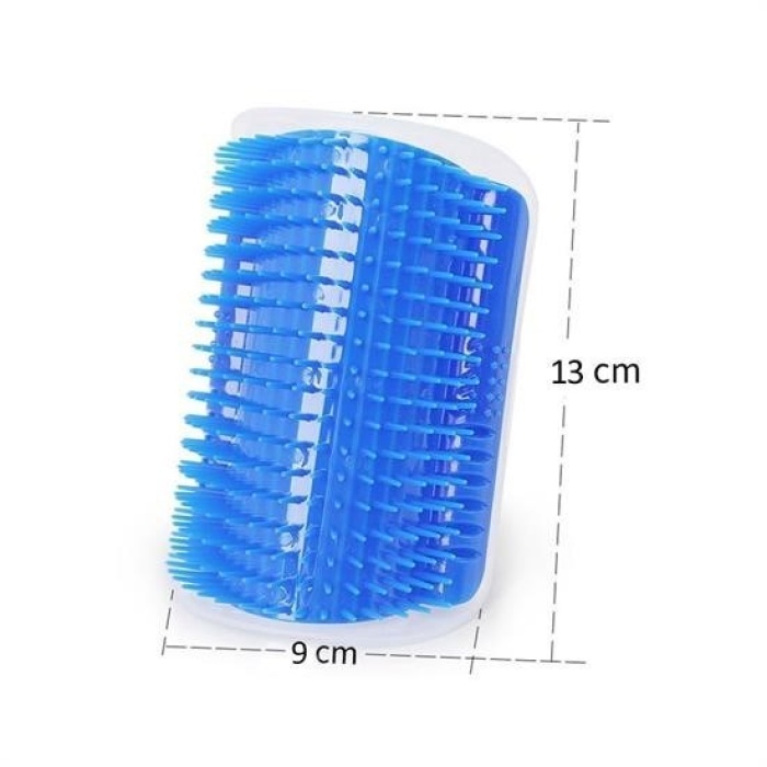 Biyomak®  Pratik Kedi Tüyü Kaşıma Ve Tarama Aparatı Duvara Monte Kaşıma Aleti