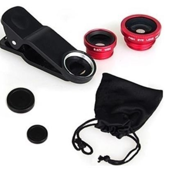 Biyomak® Balık Gözü Cep Telefonu Lensi (Tüm Modellere Uyumlu)