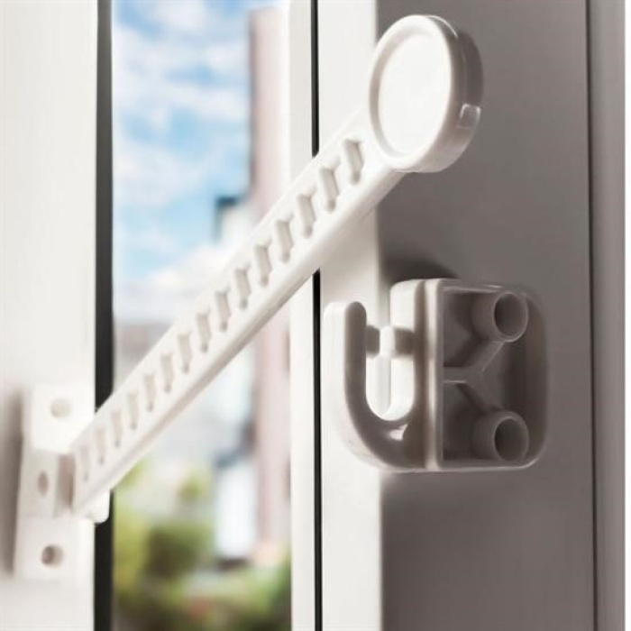 Biyomak® Bebek Çocuk Evcil Hayvan Güvenlik Ayarlanabilir Koruyucu Pencere Havalandırma Kilidi