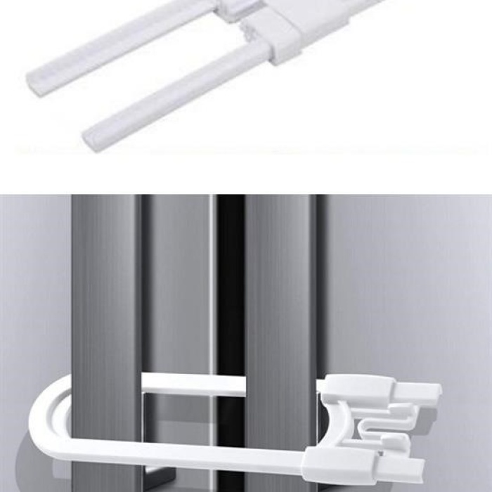 Biyomak® Bebek Çocuk Çekmece ve Dolap Koruma Raylı Güvenlik Sistemi Emniyet Kilidi