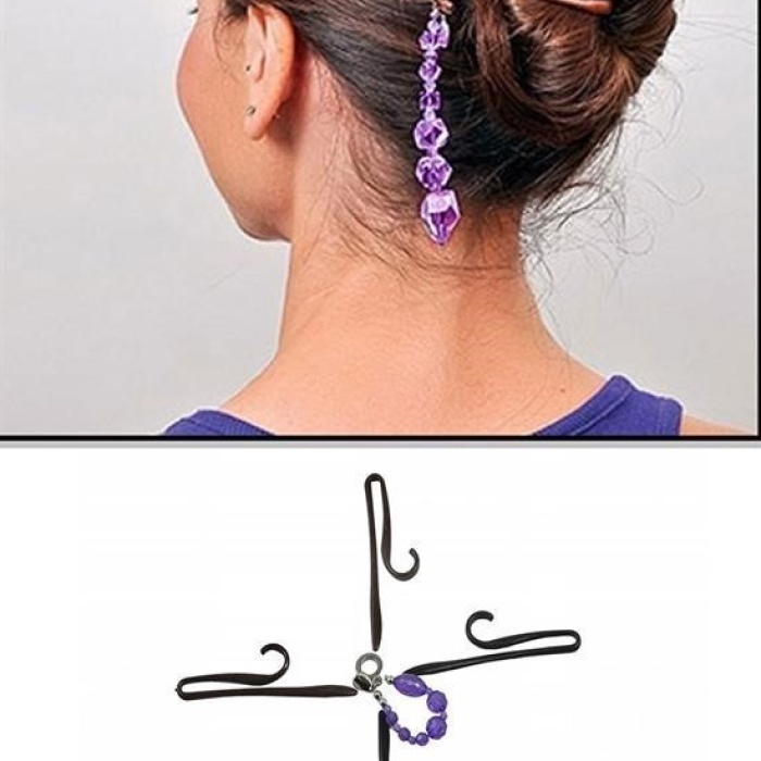 ® Kolay Saç Toplama Örgü Yapma Tokası Saç Şekillendirme Seti