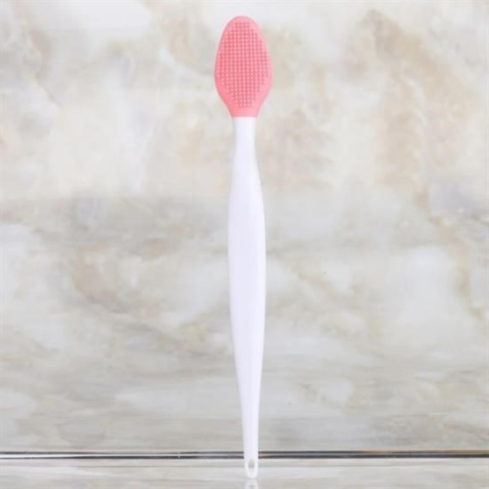 Biyomak® 2 Adet Dudak Fırçası Peeling Etkili Gözenek  Siyah Nokta Temizleyici Akne Giderici Çift Yönl