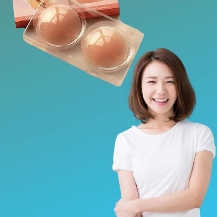 ® Silikon Göğüs Ucu Kapatıcı Gizleyici Bant Aparat  Nipple Pad