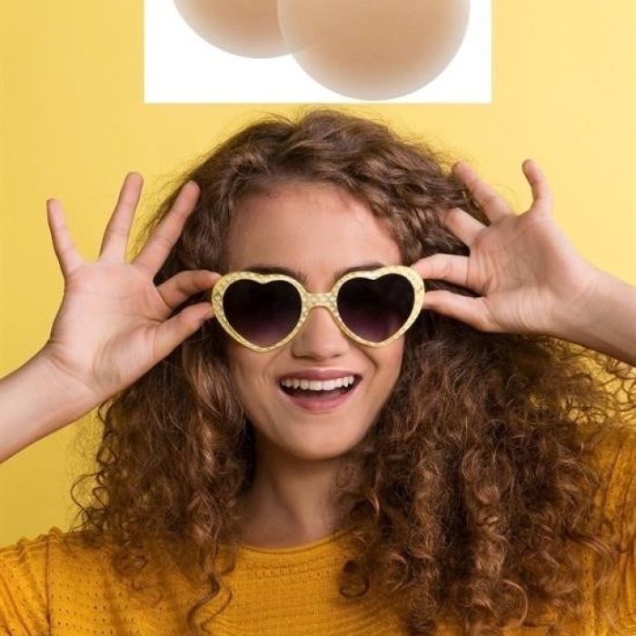 ® Silikon Göğüs Ucu Kapatıcı Gizleyici Bant Aparat  Nipple Pad