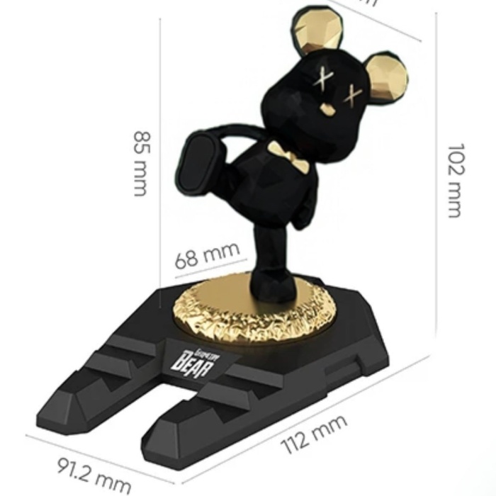 Biyomak® Ayıcıklı Telefon ve Tablet Standı Masa Üstü Telefon ve Tablet Tutucu Aparatı