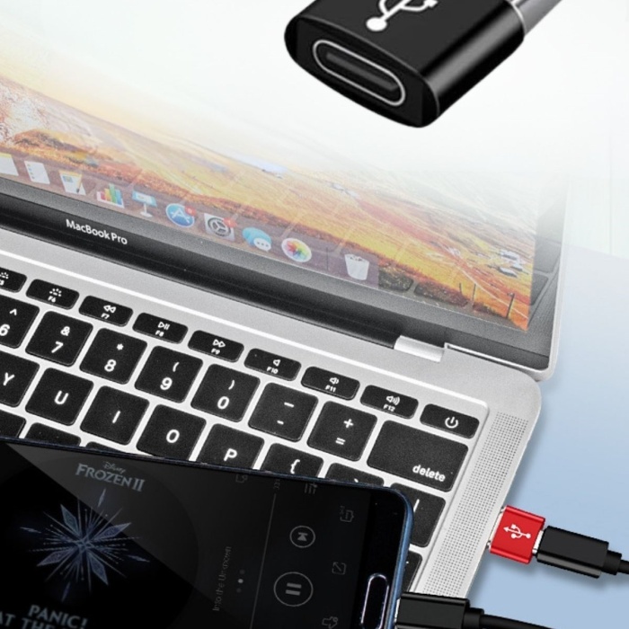 ® USBden TYPE-C ye Dönüştürücü Adaptör Veri Aktarımı Sağlayıcı Şarj Data Çevirici