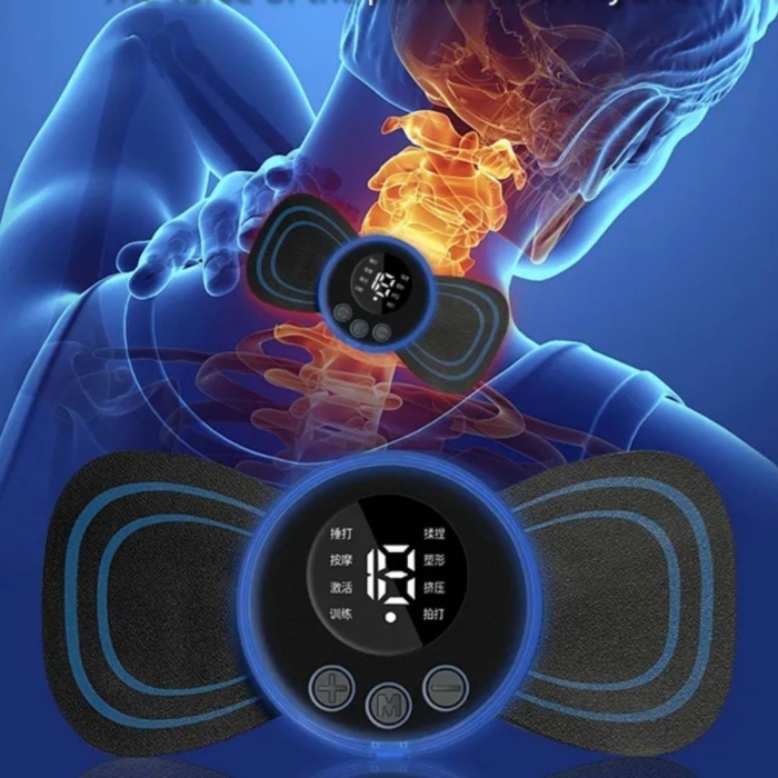 Biyomak® Titreşimli USB Şarj Aletli Mini Elektrikli Kelebek Masaj Aleti