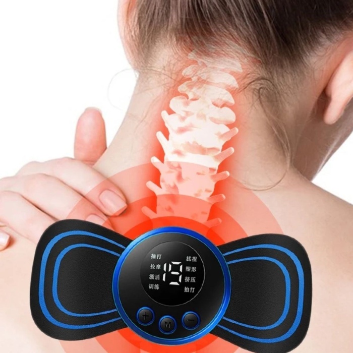 Biyomak® Titreşimli USB Şarj Aletli Mini Elektrikli Kelebek Masaj Aleti