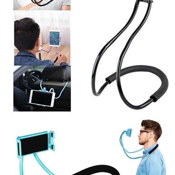 Biyomak® Boyuna Asılan Ergonomik 360 Derece Cep Telefonu Tutucu Stand