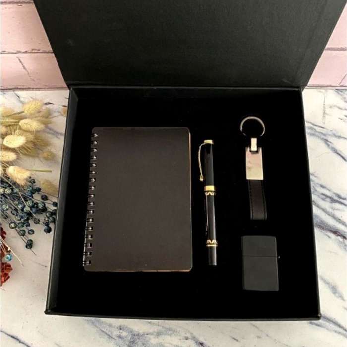 Biyomak® Vip Kalem Anahtarlık Çakmak Vip Set