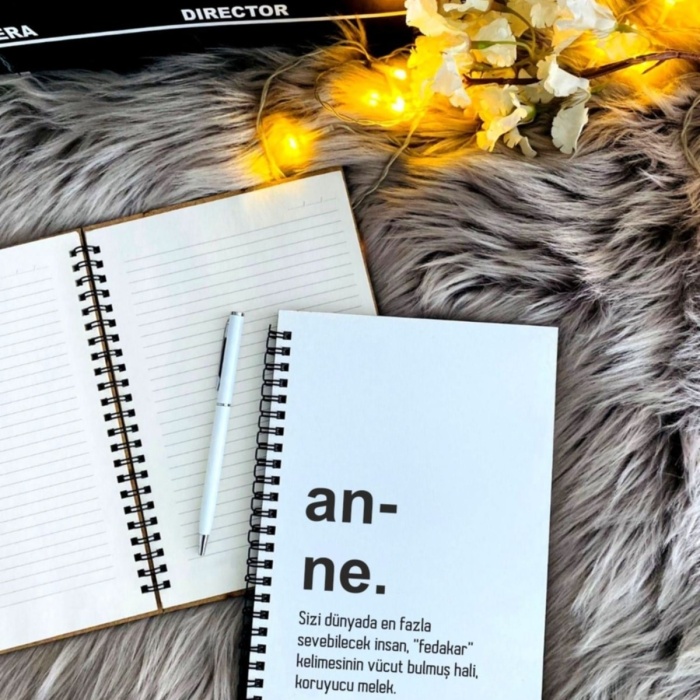 Biyomak® Anneler Gününe Özel Defter Kalem Seti