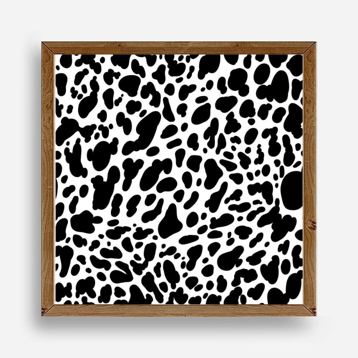 Biyomak® Desen Ahşap Çerçeveli Tablo