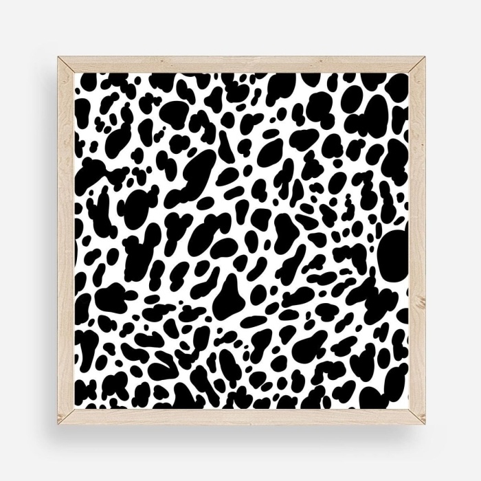 Biyomak® Desen Ahşap Çerçeveli Tablo