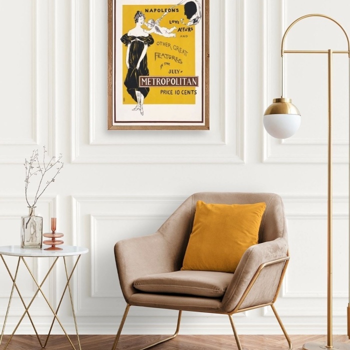 Biyomak® Metropolitan Ahşap Çerçeveli Tablo