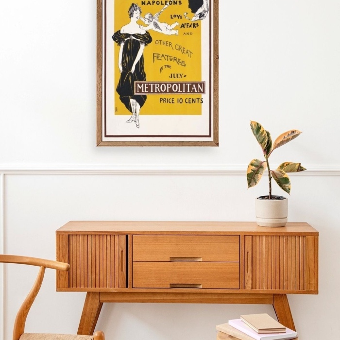 Biyomak® Metropolitan Ahşap Çerçeveli Tablo