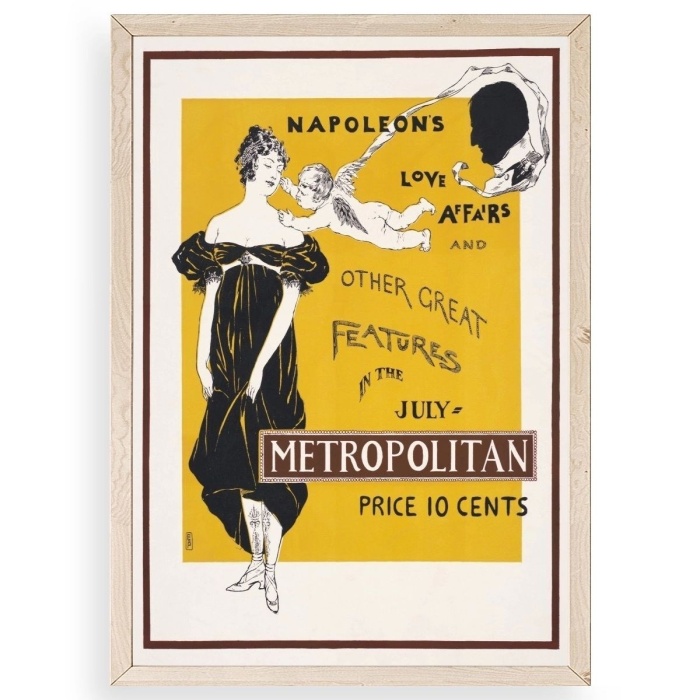 Biyomak® Metropolitan Ahşap Çerçeveli Tablo