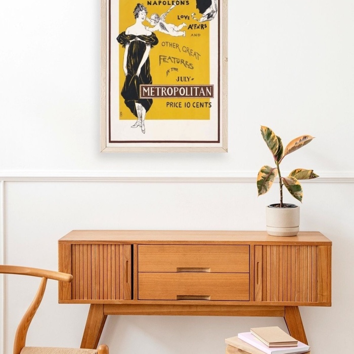 Biyomak® Metropolitan Ahşap Çerçeveli Tablo