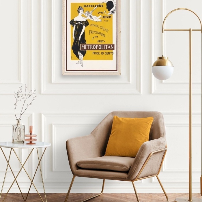 Biyomak® Metropolitan Ahşap Çerçeveli Tablo