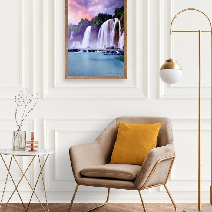 Biyomak® Manzara Doğa Ahşap Çerçeveli Tablo