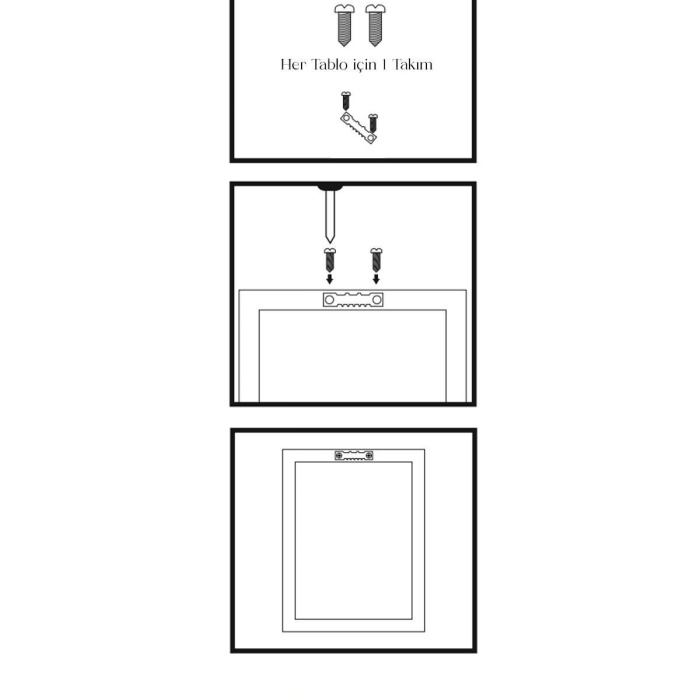 Biyomak® Vazo Ahşap Çerçeveli Tablo