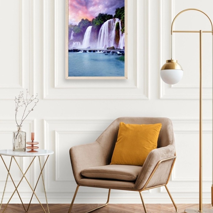 Biyomak® Manzara Doğa Ahşap Çerçeveli Tablo