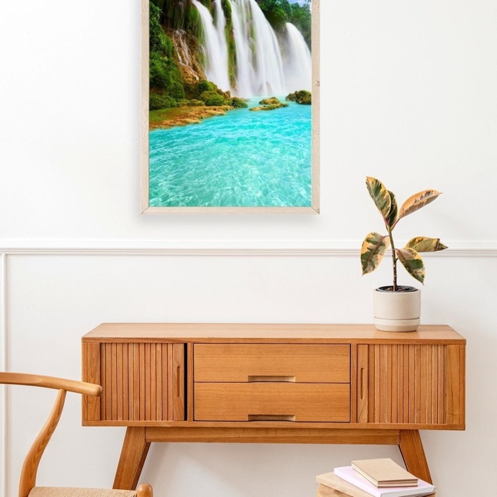 Biyomak® Manzara Doğa Ahşap Çerçeveli Tablo