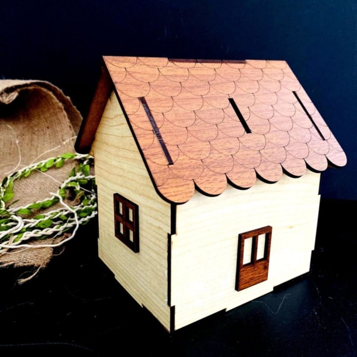 Biyomak® Ahşap Kumbara