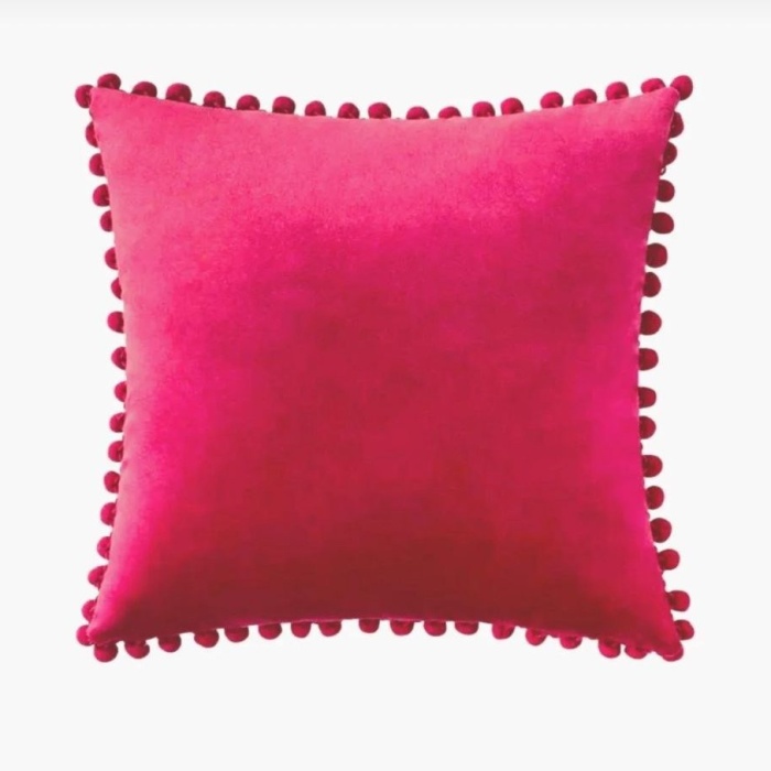 Biyomak® 2li ponponlu kırlent kılıf seti 40 x 40