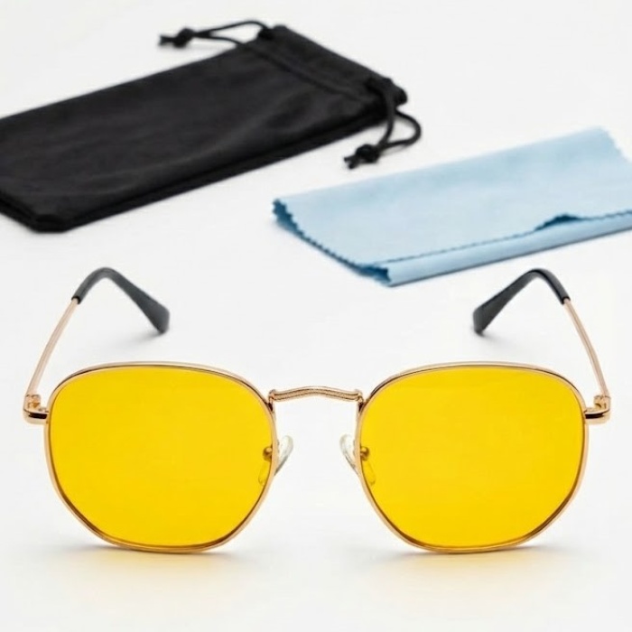 ® Anti Far Gece Görüş Gözlüğü Metal LÜX