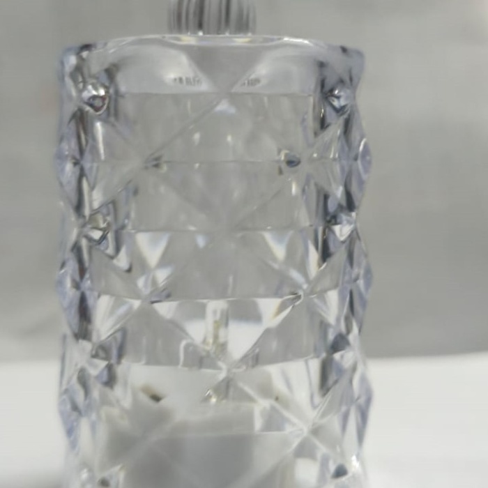 Biyomak® Led Mum Şeffaf Kristal LED Mum Pilli Alevsiz Çay Mumu Düğün Doğum Günü Ortam Işığı Mini