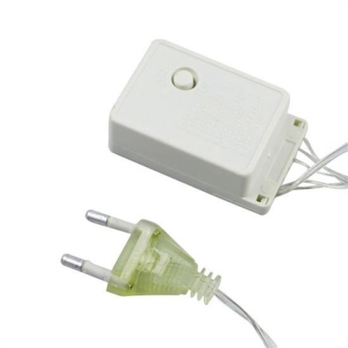 Biyomak® 100 Ledli 8 Fonksiyonlu 10 Metre Led Aydınlatma Dekor Lambası (beyaz)