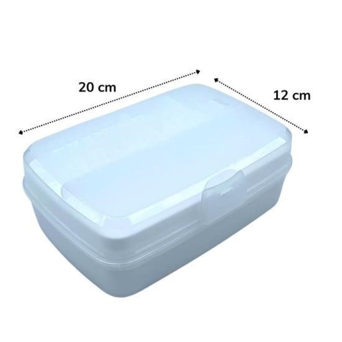 ® 12 Bölmeli Çok Amaçlı Takı Toka Kutusu Dikiş Kutusu Kapaklı Organizer Kutusu Bölmeli Kutu