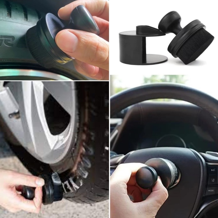 ® Oto Detay Temizlik Fırçası Yumuşak Tüylü Kapaklı Temizlik Fırçası