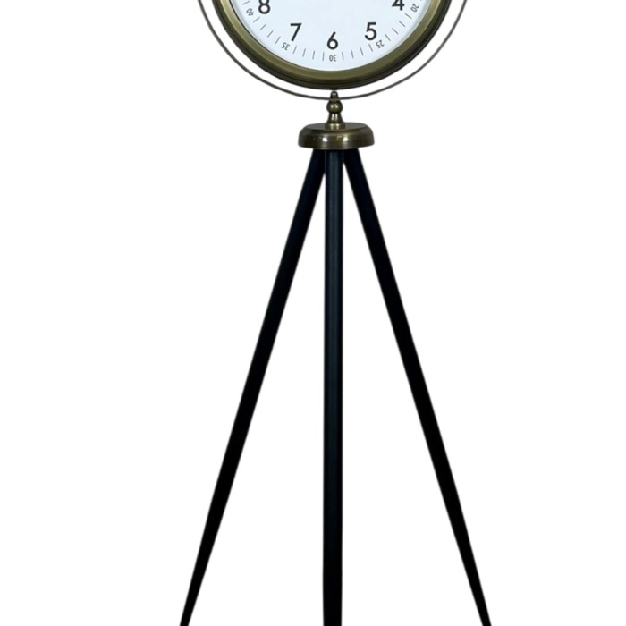 ® Klasik Eskitme Tripod Ayaklı Saat