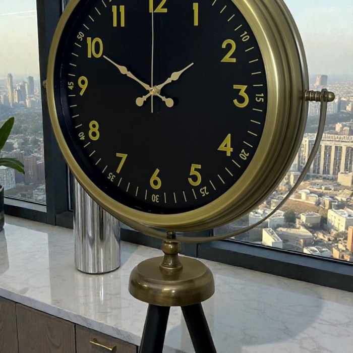 ® Retro Luxury Tripod Ayaklı Saat