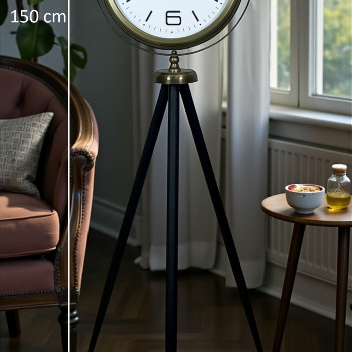 ® Elegant Vintage Tripod Ayaklı Saat