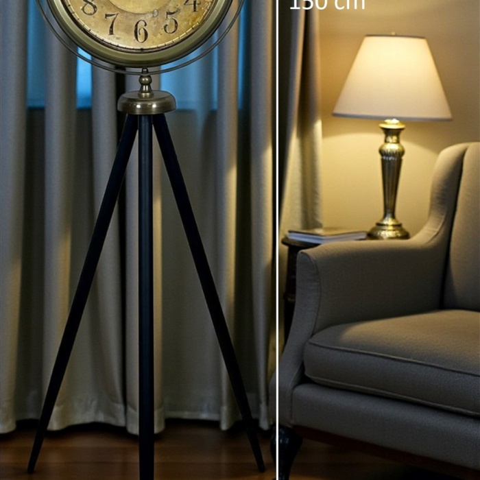 ® Antique Heritage Eskitme Tripod Ayaklı Saat